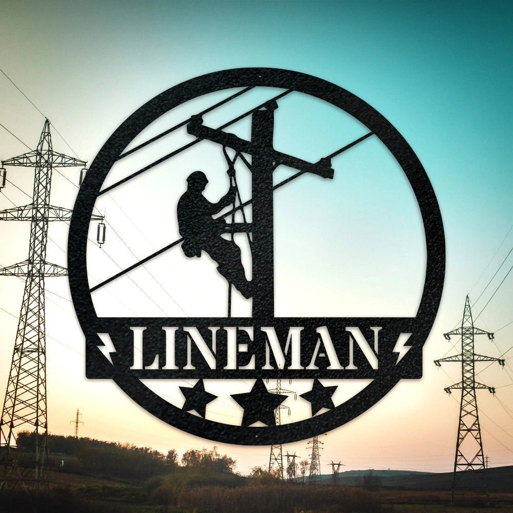 Construction Lineman Sign Sign For Welder Welder Sign Personalize Sign Custom Metal Sign Personalized Gift For Dad Father's Day