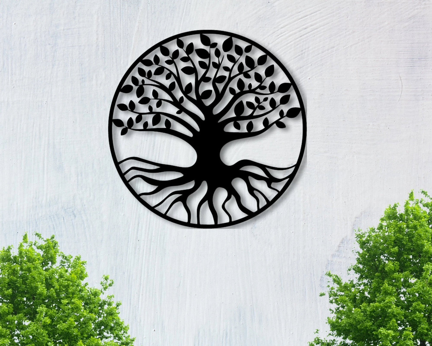 Tree Of Life Metal Sign Outdoor Tree Peace Love Tree Sign Harmony Sign Yggdrasil Norse Wall Decor Gift Housewarming