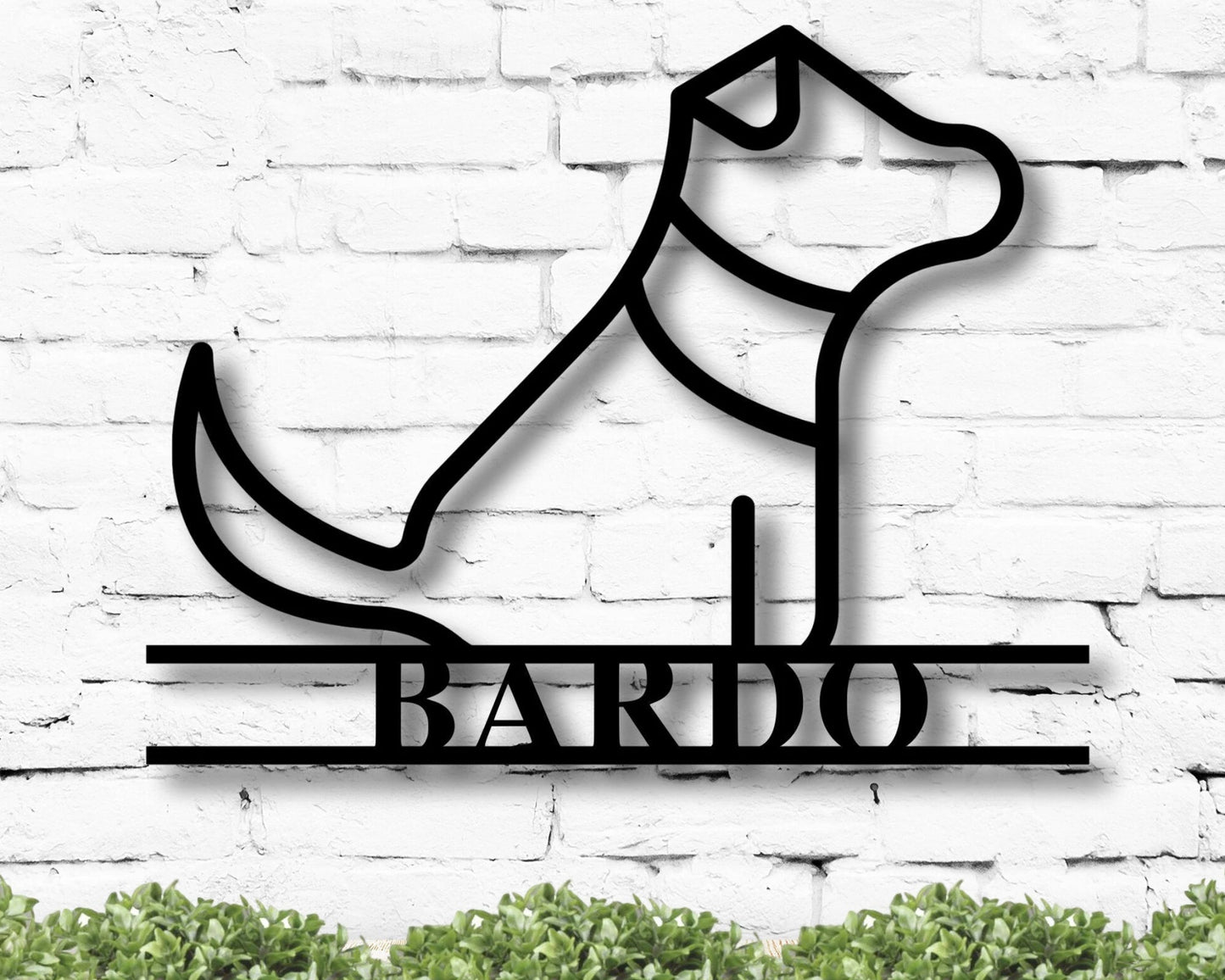 Pet Name Sign Personalized Name Sign Dog Name Sign Pet Sign Dog House Sign Puppy House Gift Doghouse Sign Dog Paw Sig
