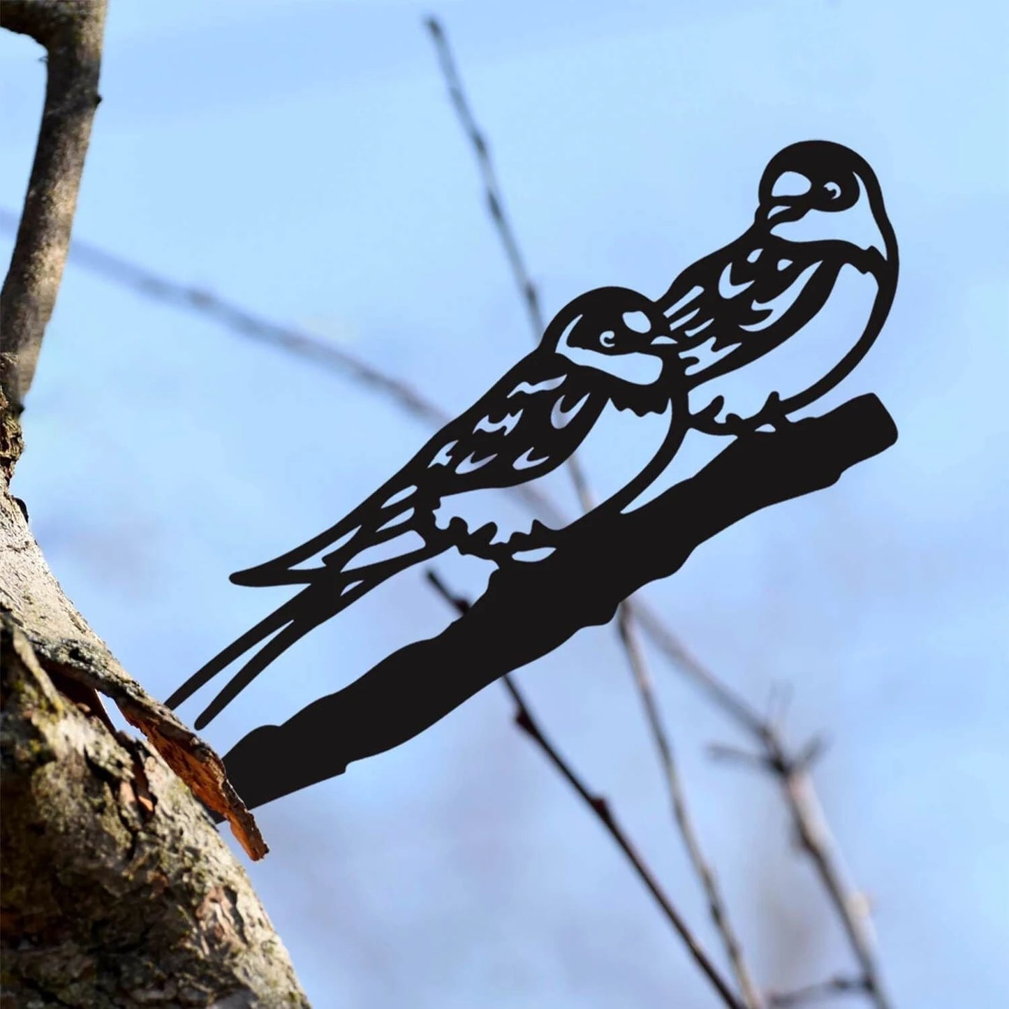 Swallows Metal Art Garden Signs Cut Metal Sign Metal House Sign