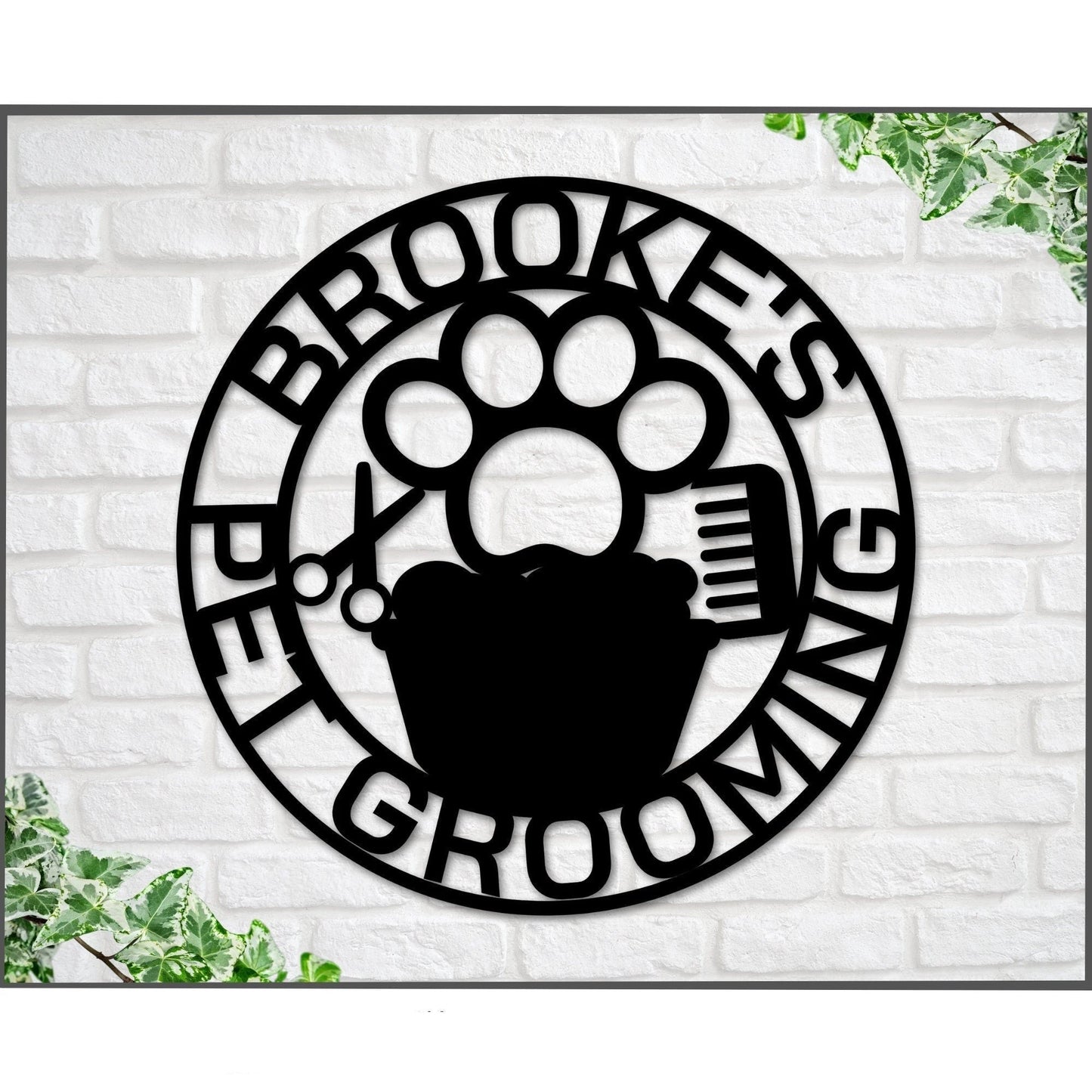 Pet Grooming Sign Pet Groomer Sign Dog Grooming Sign Grooming Business Sign Dog Grooming Service Pet Salon Gift For Pet Owner Business