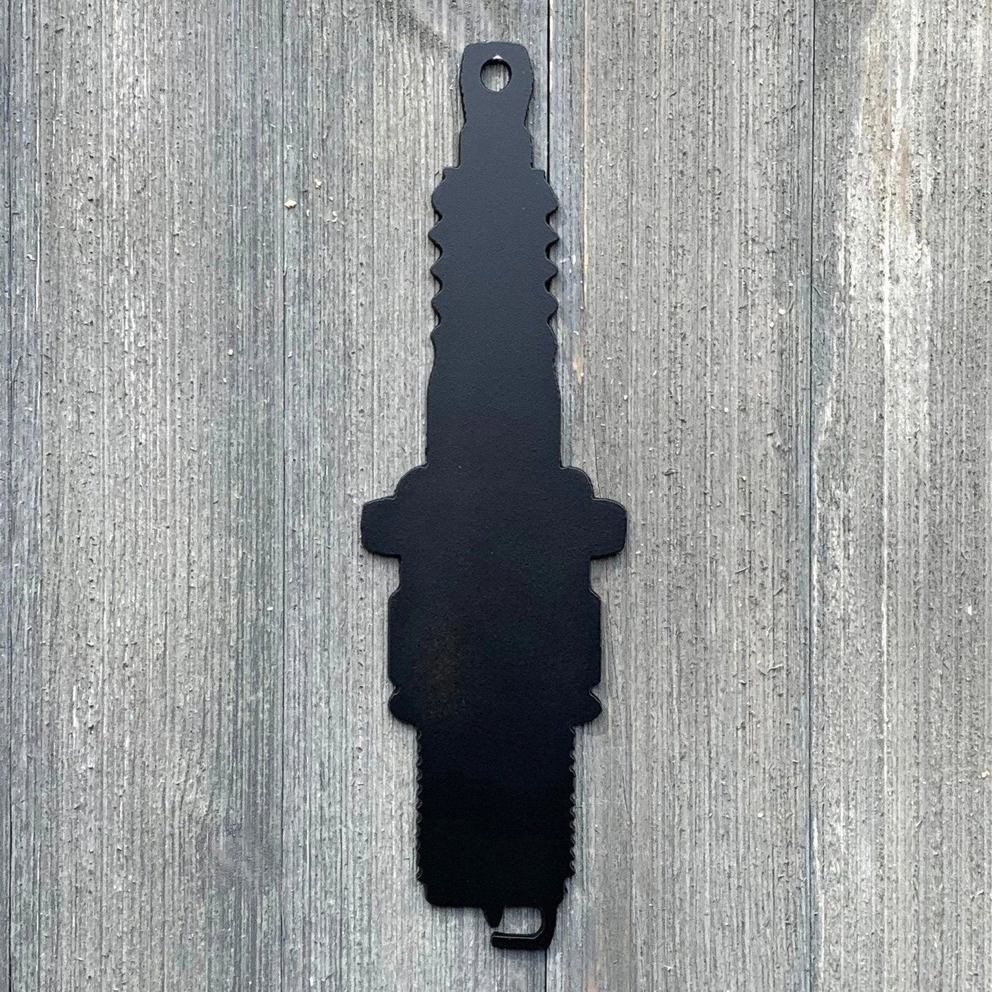Sparkplug Metal Sign Cutout Cut Metal Sign Wall Metal Art