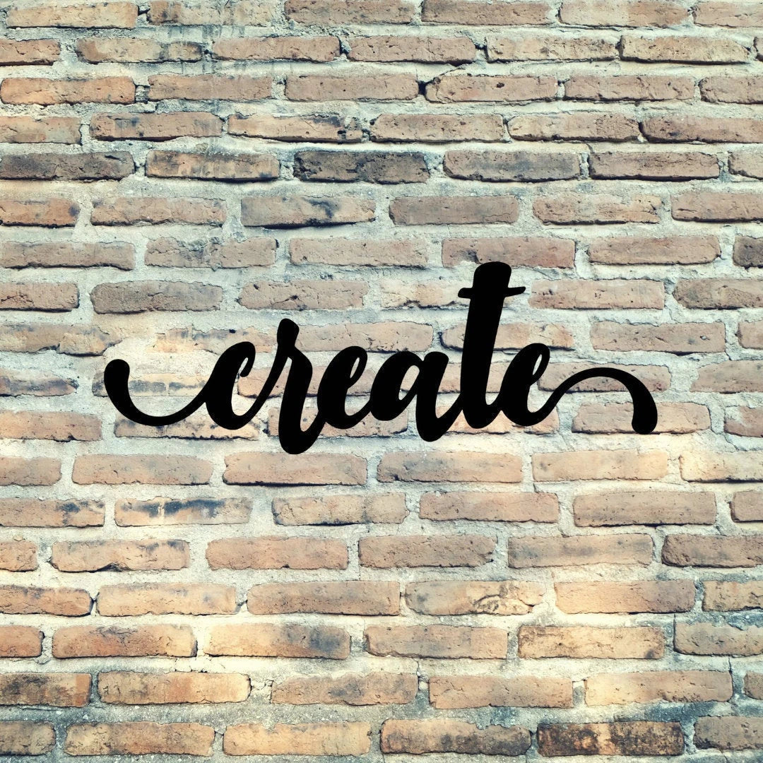 Create Sign Cut Metal Sign Wall Decor Metal Sign Metal Art