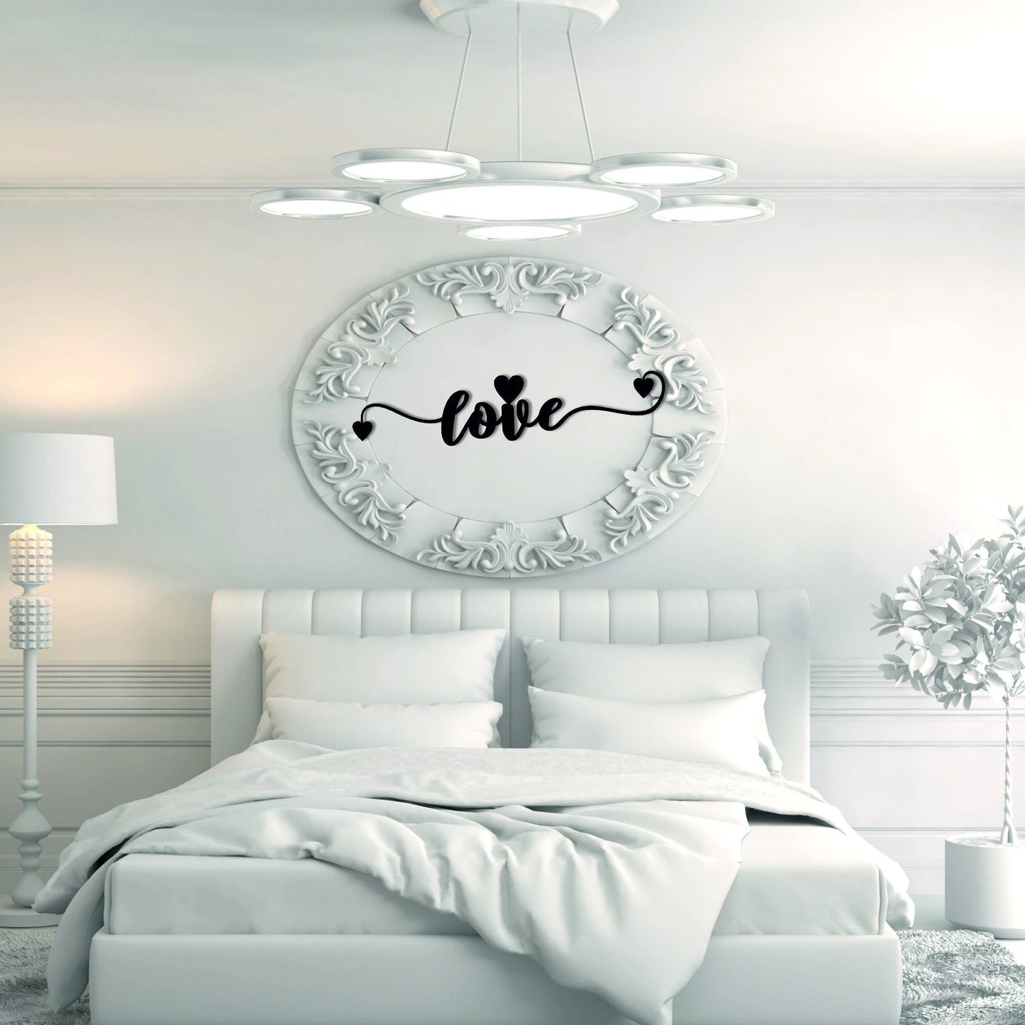 Love Metal Word Love Decor Bedroom Decor Wedding Decor Love Sign Love