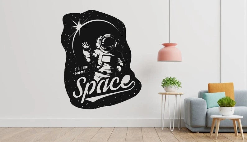 Space Metal Sign, Metal Wall Art, Home Decor, Metal Laser Cut Metal Signs Custom Gift Ideas