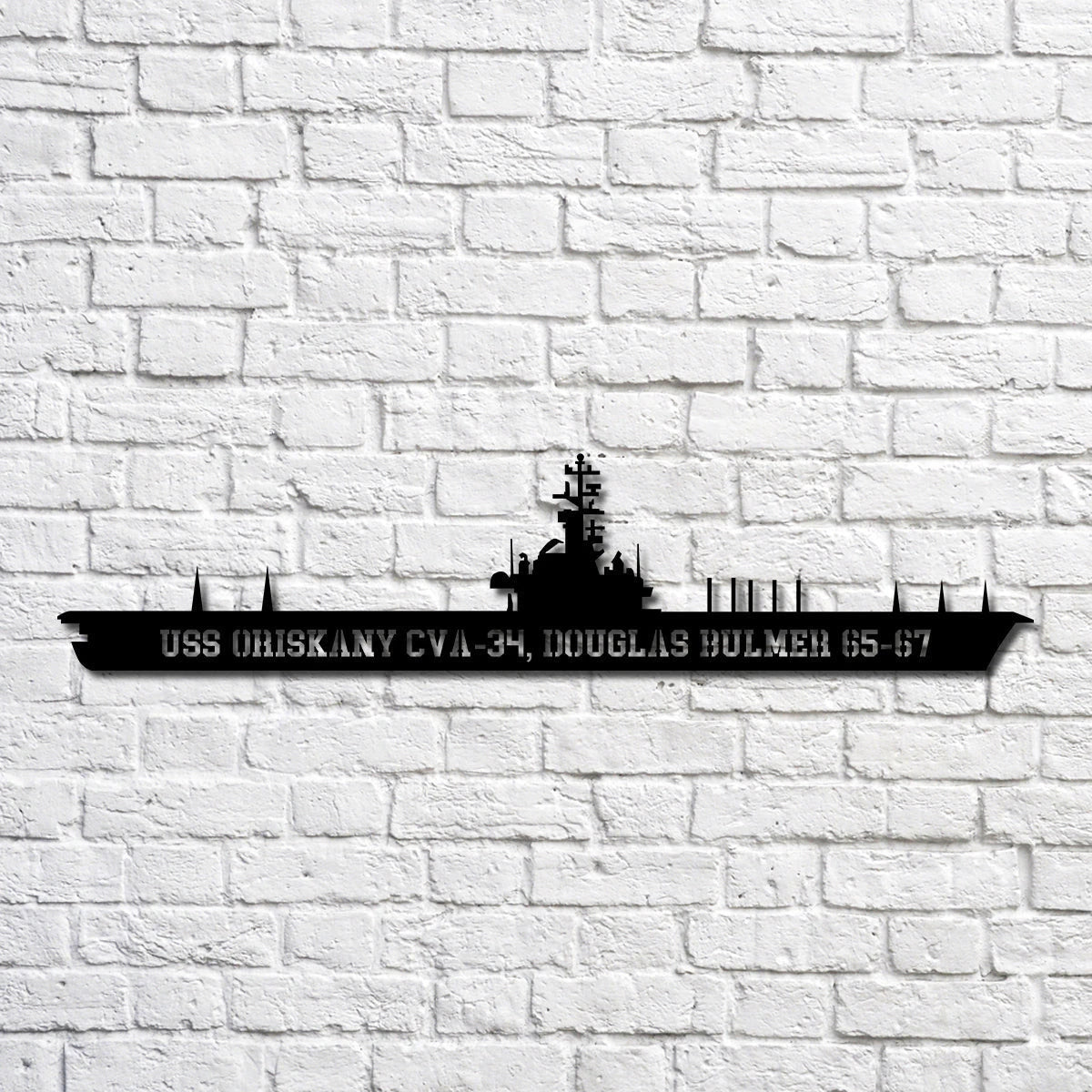 Uss Oriskany Cva 34, Douglas Bulmer 6567 Navy Ship Metal Art, Gift For Navy Veteran, Navy Ships Silhouette Metal Art, Navy Home Decor Laser Cut Metal Signs Custom Gift Ideas