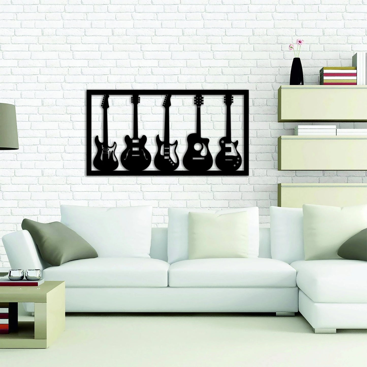 Music Decor Guitar Sign Music Room Decor Musical Note Sign Record Decor Guitar Art Metal Sign Musician Sign