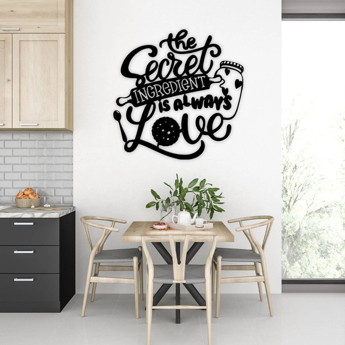 Baking Lover Personalized Metal Wall Art, Cut Metal Sign, Metal Wall Art, Metal House Sign, Metal Laser Cut Metal Signs Custom Gift Ideas