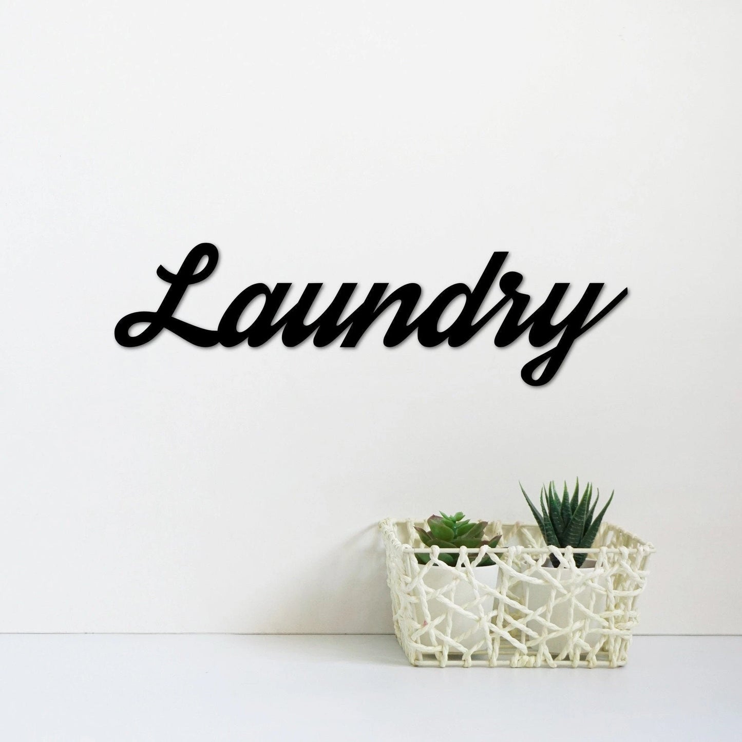Laundry Sign Metal Laundry Room Decor Laundry Room Sign Laundry Door Sign Metal Letters Laundry Wall Art