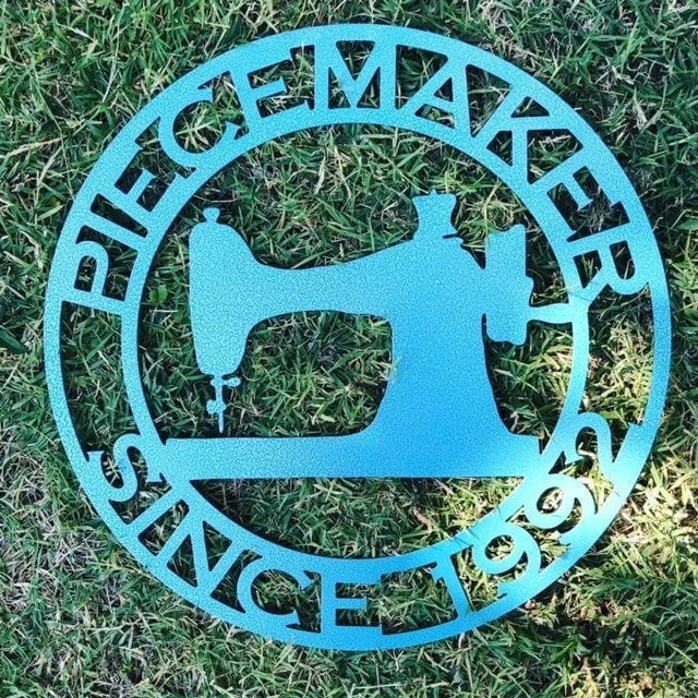 Piecemaker Metal Sign Cut Metal Sign Wall Metal Sign