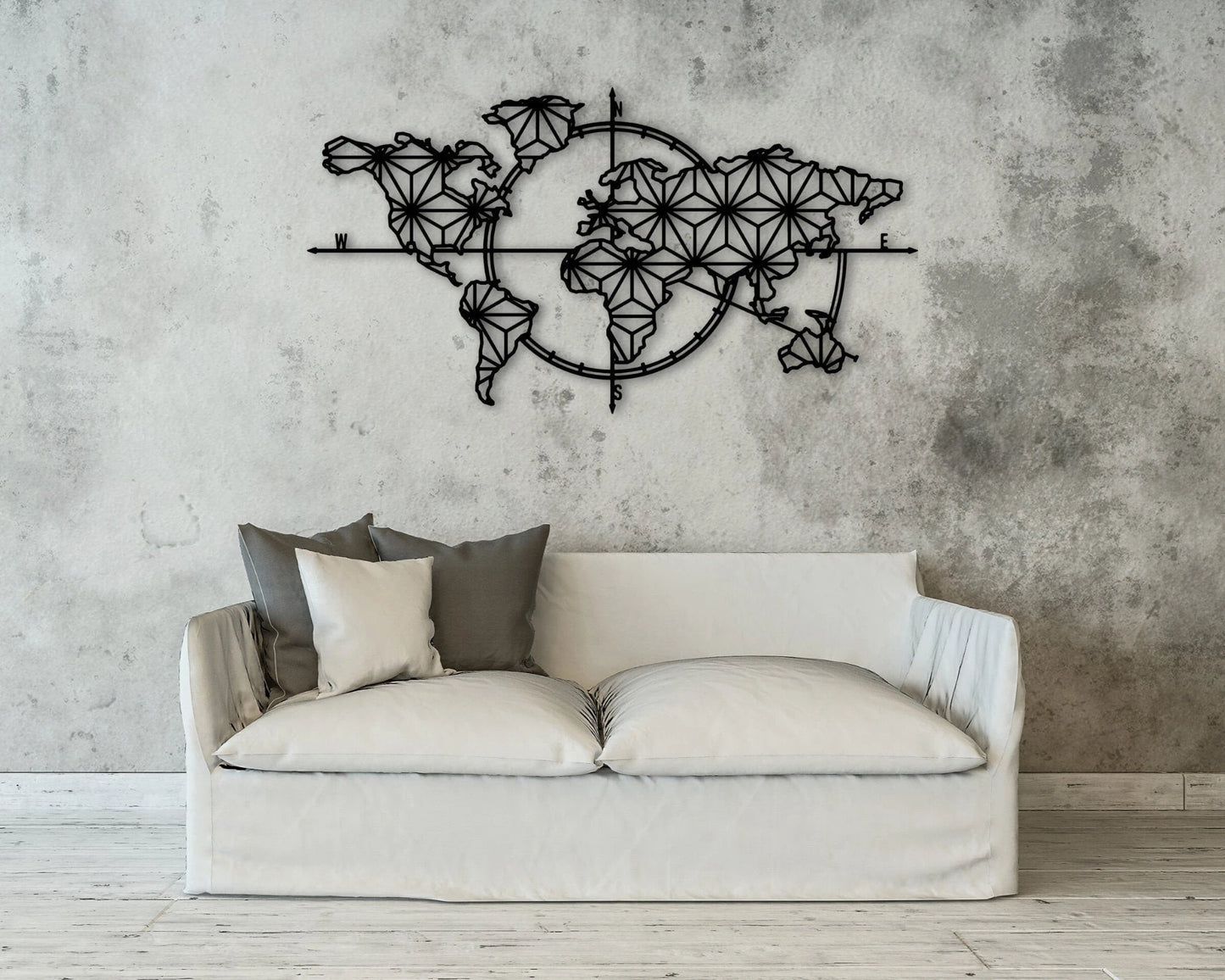 Metal World Map Metal Wall Decor Weltkarte Housewarming Gift World Map Carte Du Monde Metal Wall Sign Custom