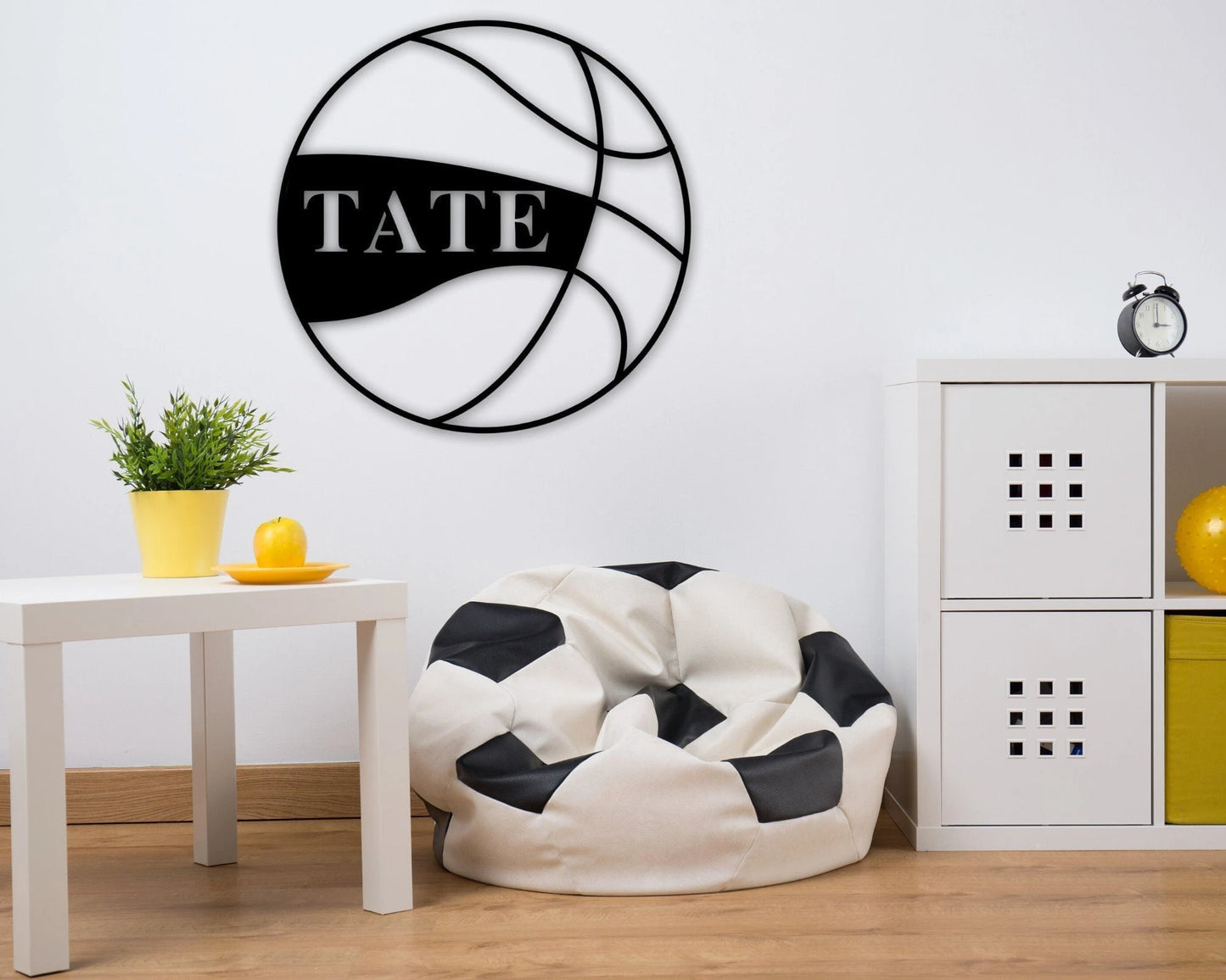 Basketball Metal Sports Decor Basketbal Sign Basketball Name Sign Sports Name Sign Metal Art Custom Metal Custom Name