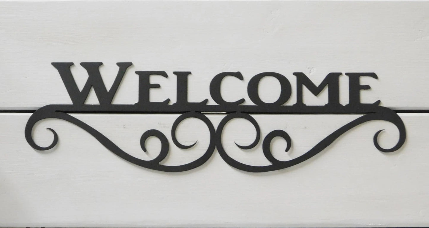 Welcome Sign Metal Welcome Sign Outdoor Welcome Sign Metal Wall Decor Unique Welcome Sign