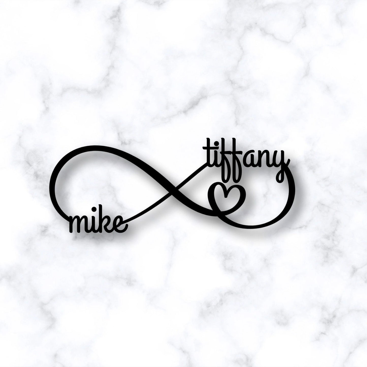 Infinity Sign With Name, Personalized Infinity Sign, Newlywed Gift, Gift For Her, Anniversary Gift, Custom Name Sign, Infinity Sign, Sign Laser Cut Metal Signs Custom Gift Ideas