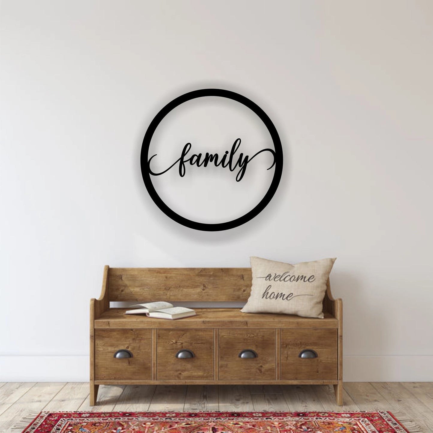Family Entryway Decor Sign Christmas Decor Living Room Decor Kitchen Decor Christmas