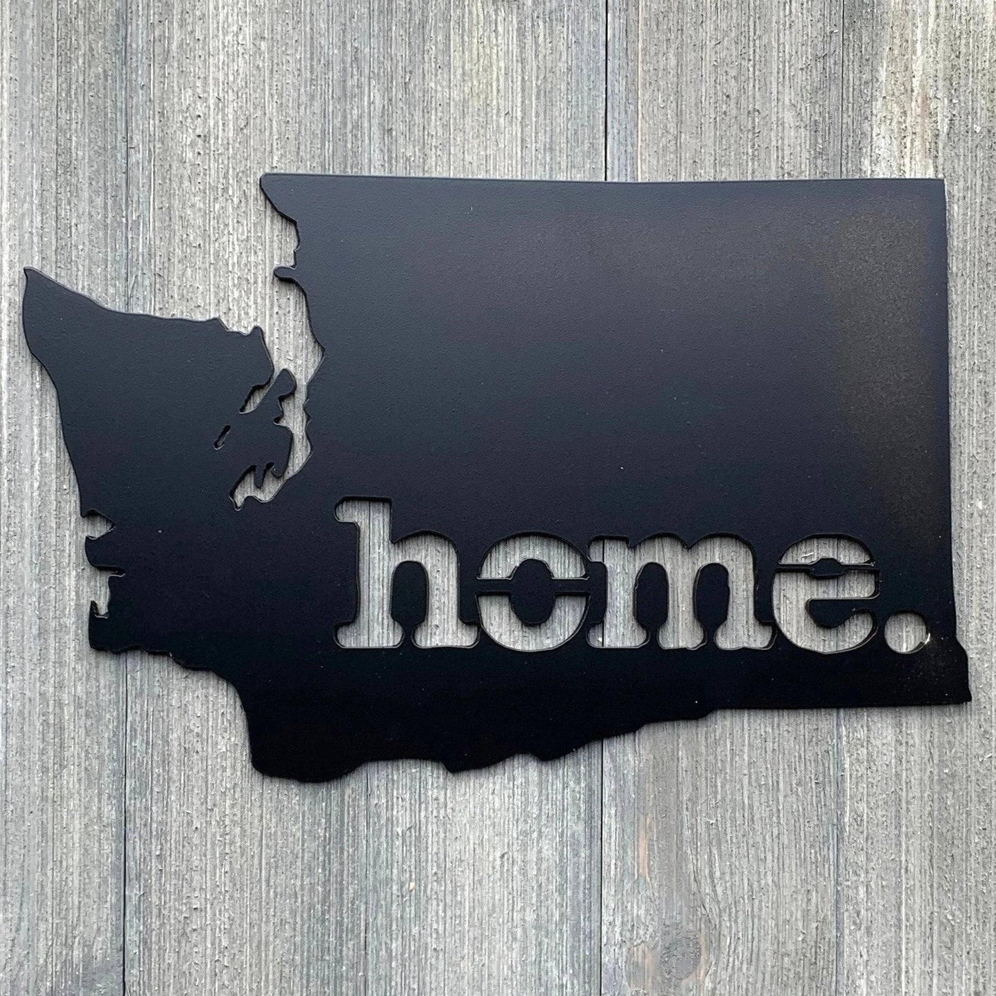 Washington Home Metal Sign Cutout Cut Metal Sign Wall Metal Art