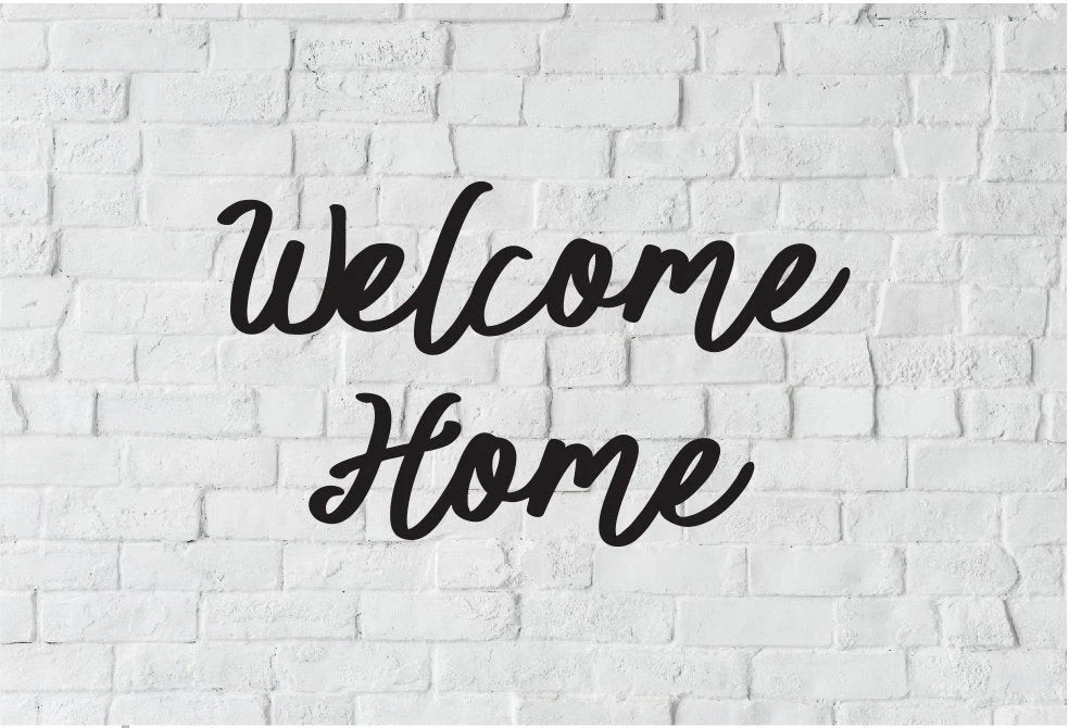 Welcome Home Metal Art Welcome Welcome Home Wall Decor Welcome Home Metal