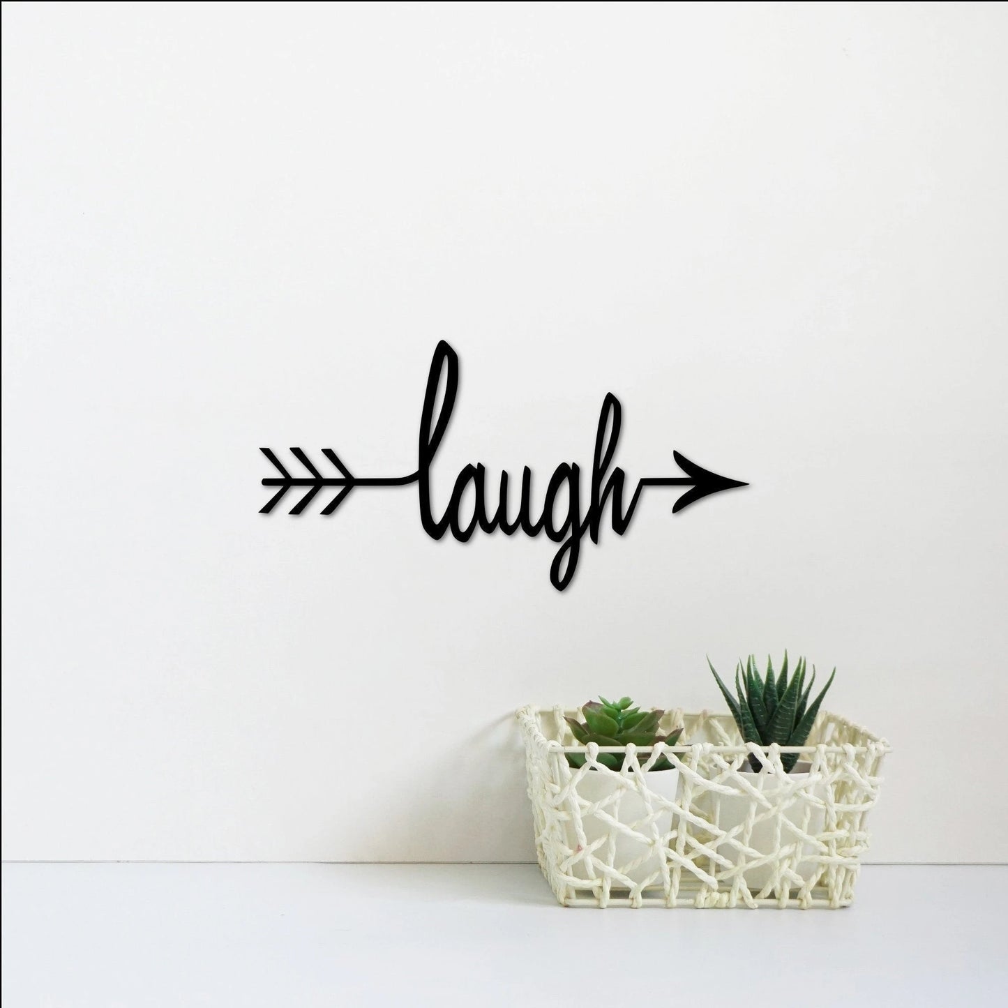 Laugh Arrow Sign Metal Word Art Metal Laugh Arrow Laugh Word Arrow Laugh Arrow With Words Rustic Arrow Decor Live Laugh Love