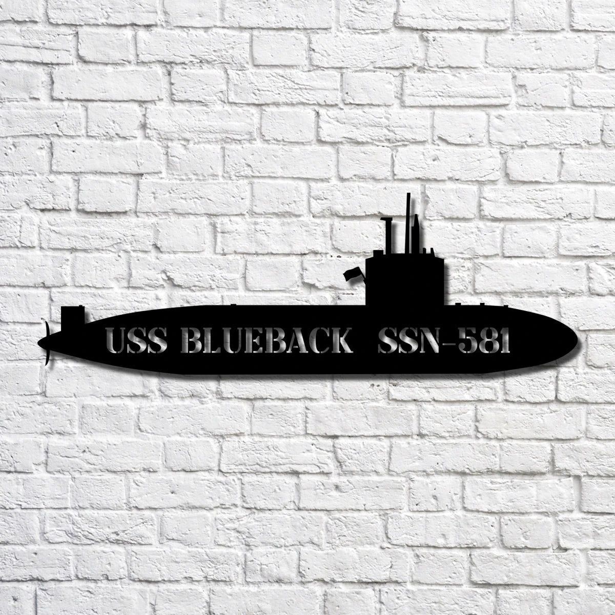 Uss Blueback Ssn581 Navy Ship Metal Art, Custom Us Navy Ship Cut Metal Sign, Gift For Navy Veteran, Navy Ships Silhouette Metal Art, Navy Home Decor Laser Cut Metal Signs Custom Gift Ideas