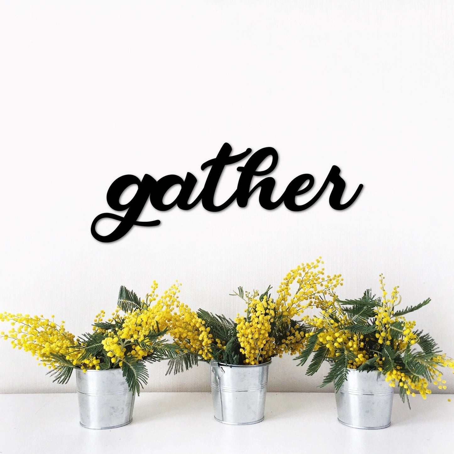 Gather Metal Word 2 Ft Gather Sign For The Kitchen Metal Gather Sign Metal Sayings For The Wall Dining Room Decor Gallery Wall