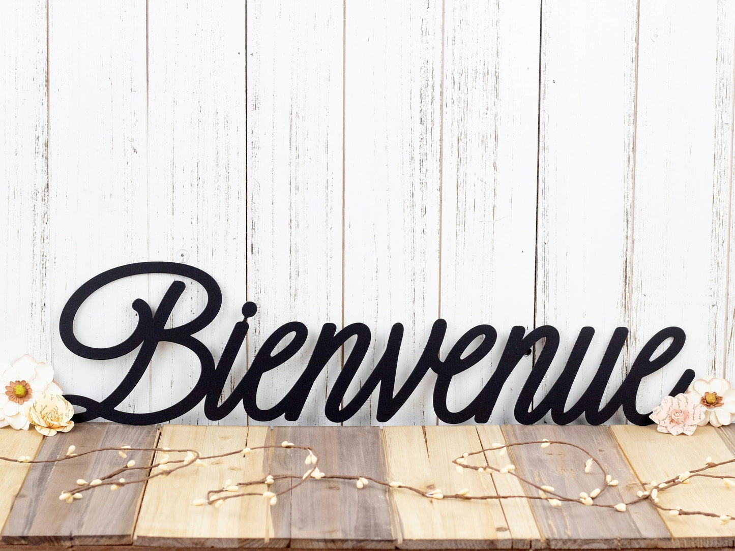 Bienvenue French Welcome Welcome Welcome Sign Welcome Outdoor Sign Wall Hanging Wall Decor