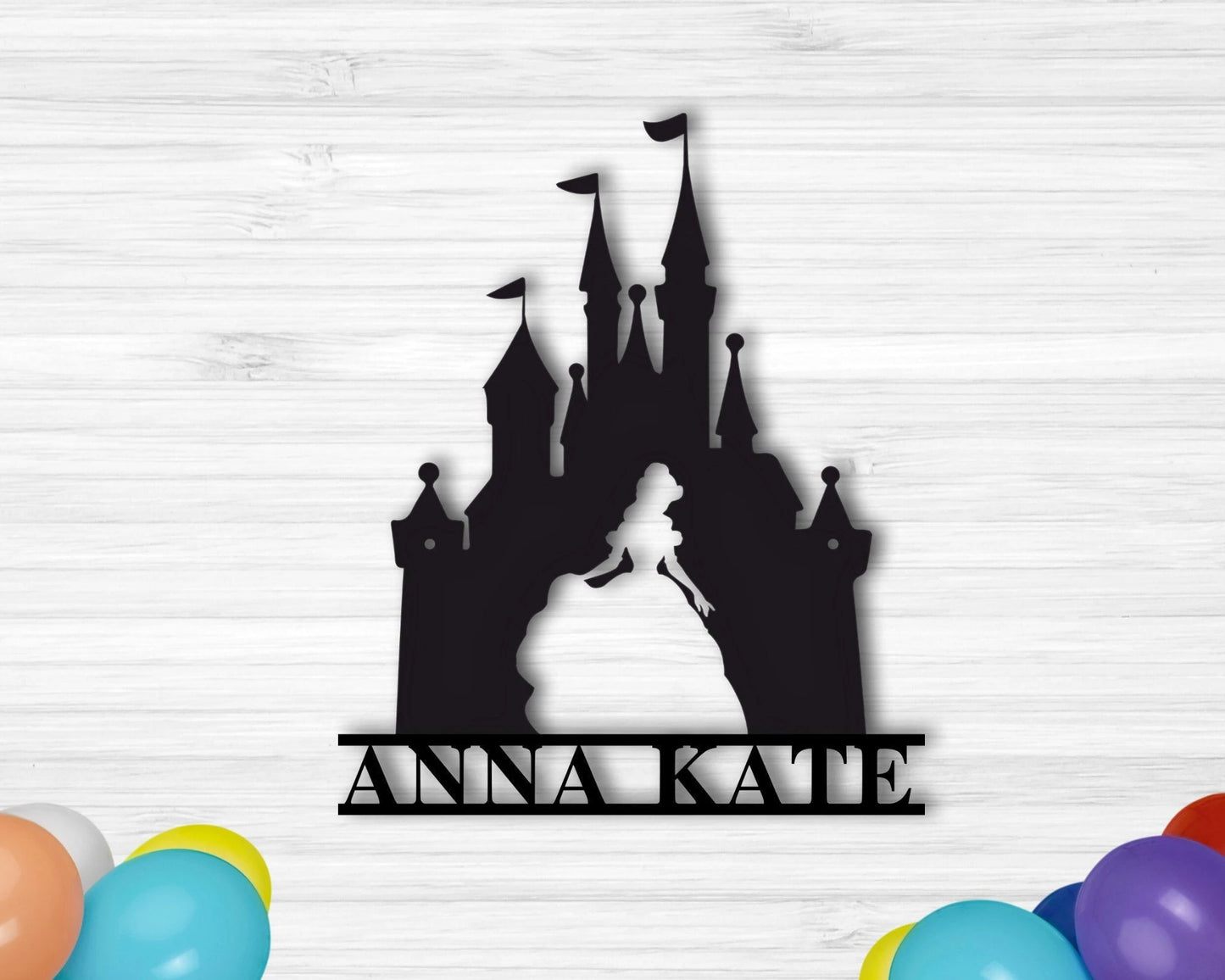 Custom Princess Room Sign Girls Decor Personalized Kids Metal Sign Nursery Name Sign Princess Kids Name Sign Gift Personalized Girl