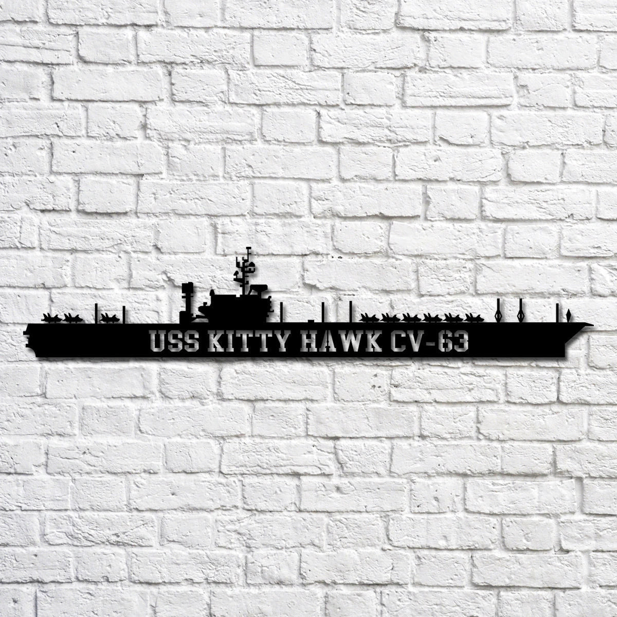 Uss Kitty Hawk Cv63 2a Navy Ship Metal Art, Custom Us Navy Ship Cut Metal Sign, Gift For Navy Veteran, Navy Ships Silhouette Metal Art, Navy Home Decor Laser Cut Metal Signs Custom Gift Ideas