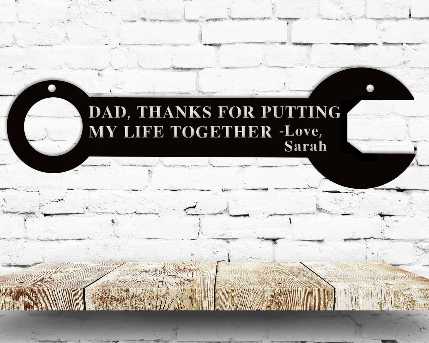 Custom Metal Tool Signs Metal Sign For Garage Sign For Dad Fathers Day Gift From Daughter Personalized Gift For Dad Man Cave Sign