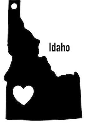 Idaho State Ornament Cut Metal Sign Wall Decor Metal Sign Metal Art