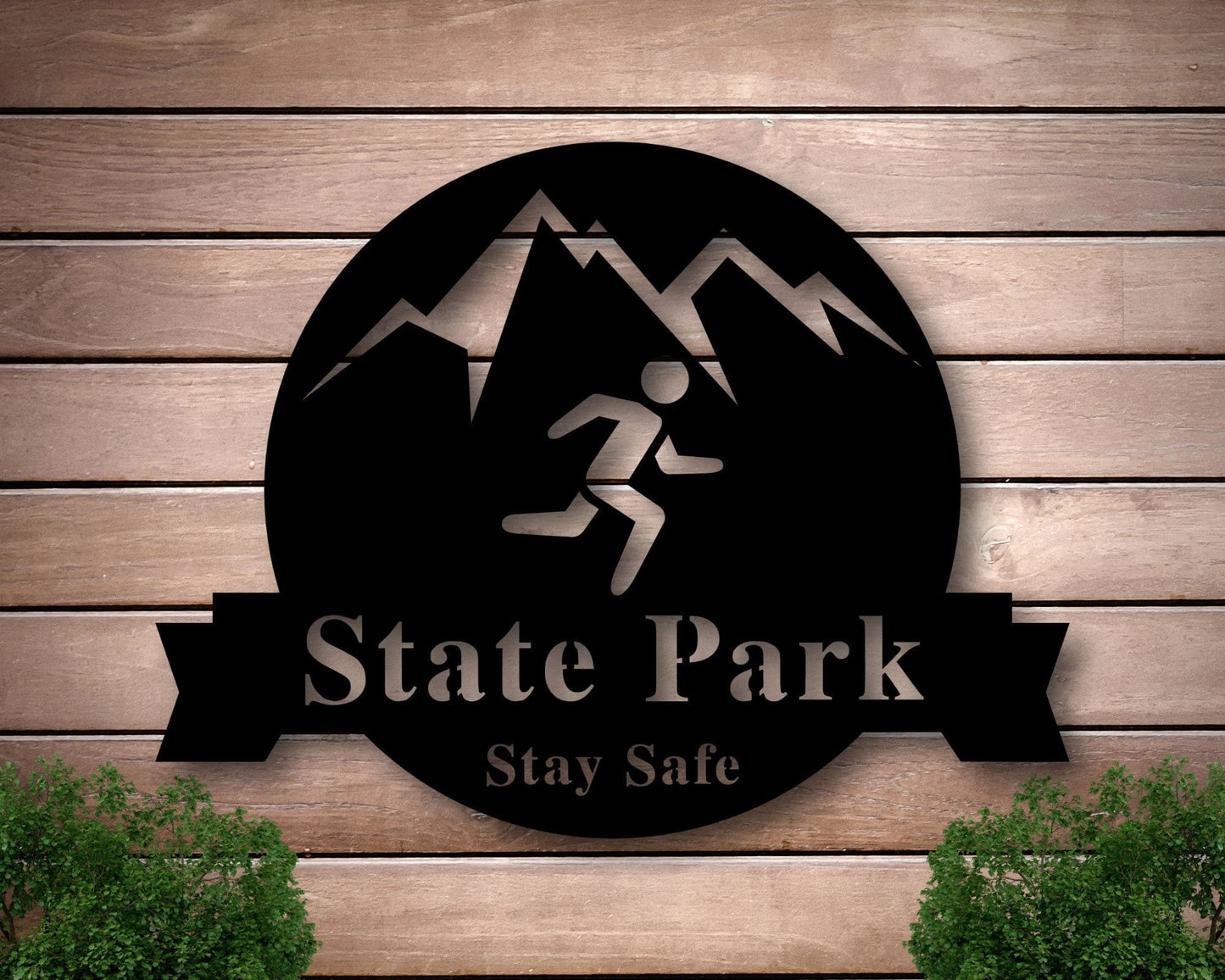 Personalized Metal Runner Sign, Family Name Metal Sign,metal Triathlete Sign, Custom Last Name Sign, Personalized Marathon Decor, Laser Cut Metal Signs Custom Gift Ideas
