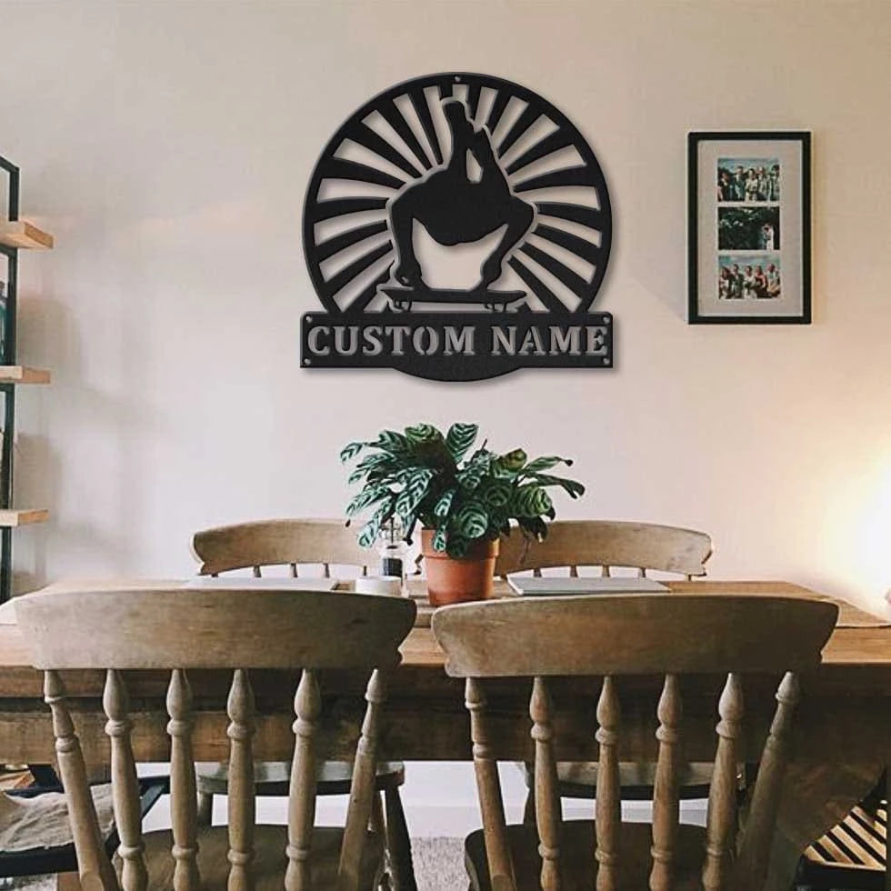 Personalized Skeleton Sport Metal Sign Art, Custom Skeleton Sport Metal Sign, Skeleton Sport Gift, Decor Decoration, Birthday Gift, Laser Cut Metal Signs Custom Gift Ideas