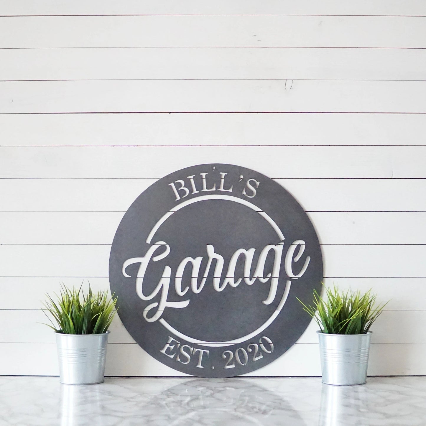 Custom Garage Sign, Personalized Garage Sign, Dad's Garage Sign, Metal Garage Sign, Fathers Day Gift, Anniversary Gift, Gifts For Dad, Laser Cut Metal Signs Custom Gift Ideas