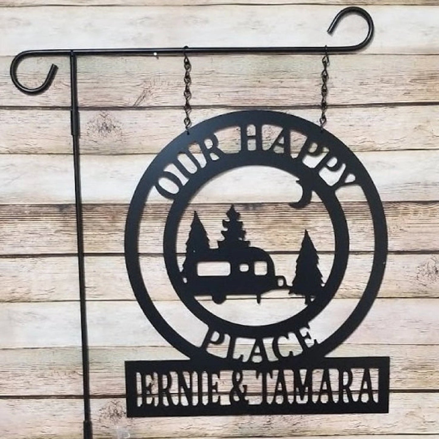Personalized Signs For Campgrounds, Custom Gift For Campers, Happy Campers Birthday, Mother's Day, Father's Day Decor Gift Idea Laser Cut Metal Signs Custom Gift Ideas
