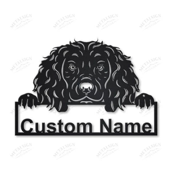 Boykin Spaniel Dog Personalized Metal Wall Decor, Cut Metal Sign, Metal Wall Art, Metal House Sign Laser Cut Metal Signs Custom Gift Ideas