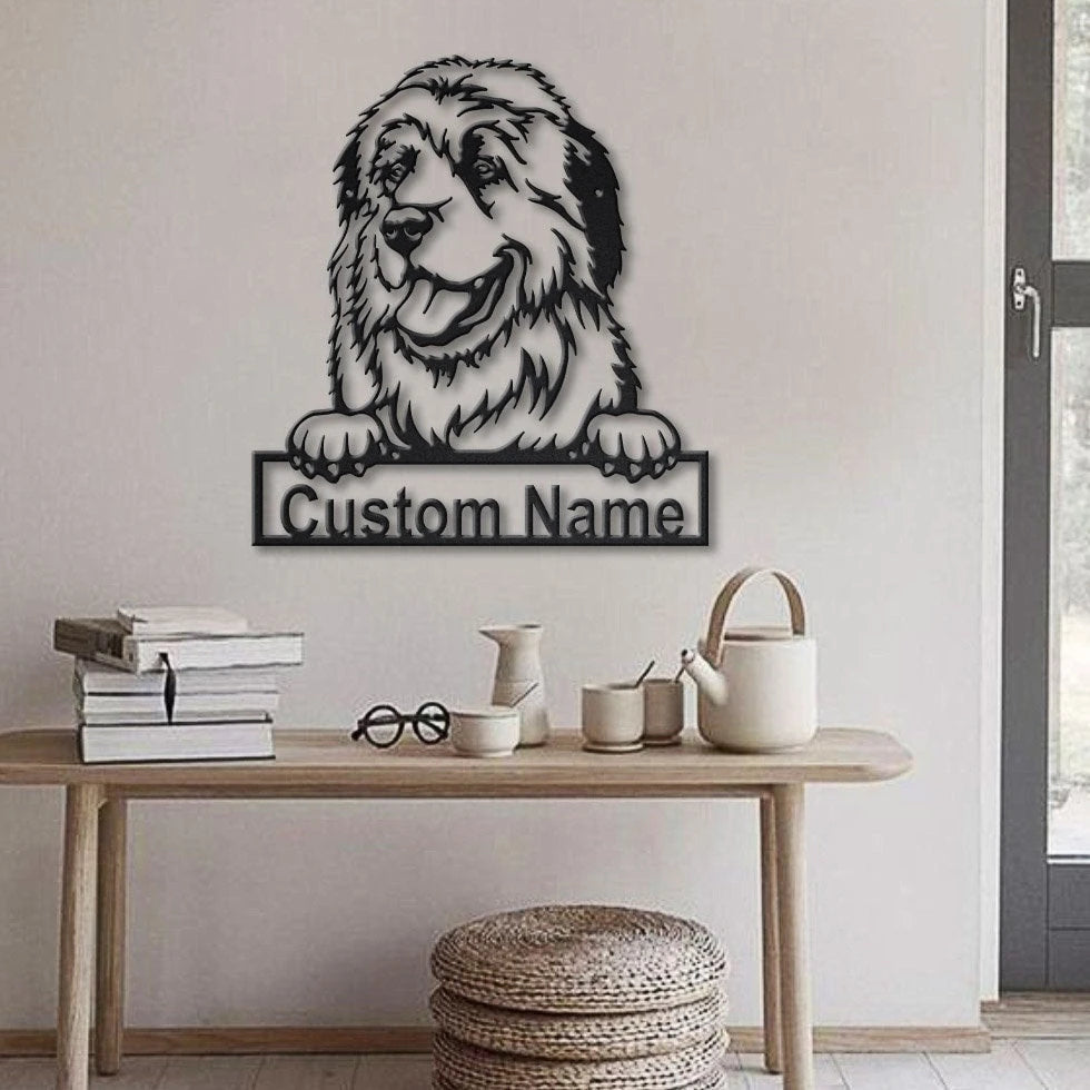 Personalized Great Pyrenees Dog Metal Sign Art, Custom Great Pyrenees Dog Metal Sign, Dog Gift, Birthday Gift, Animal Funny, Laser Cut Metal Signs Custom Gift Ideas