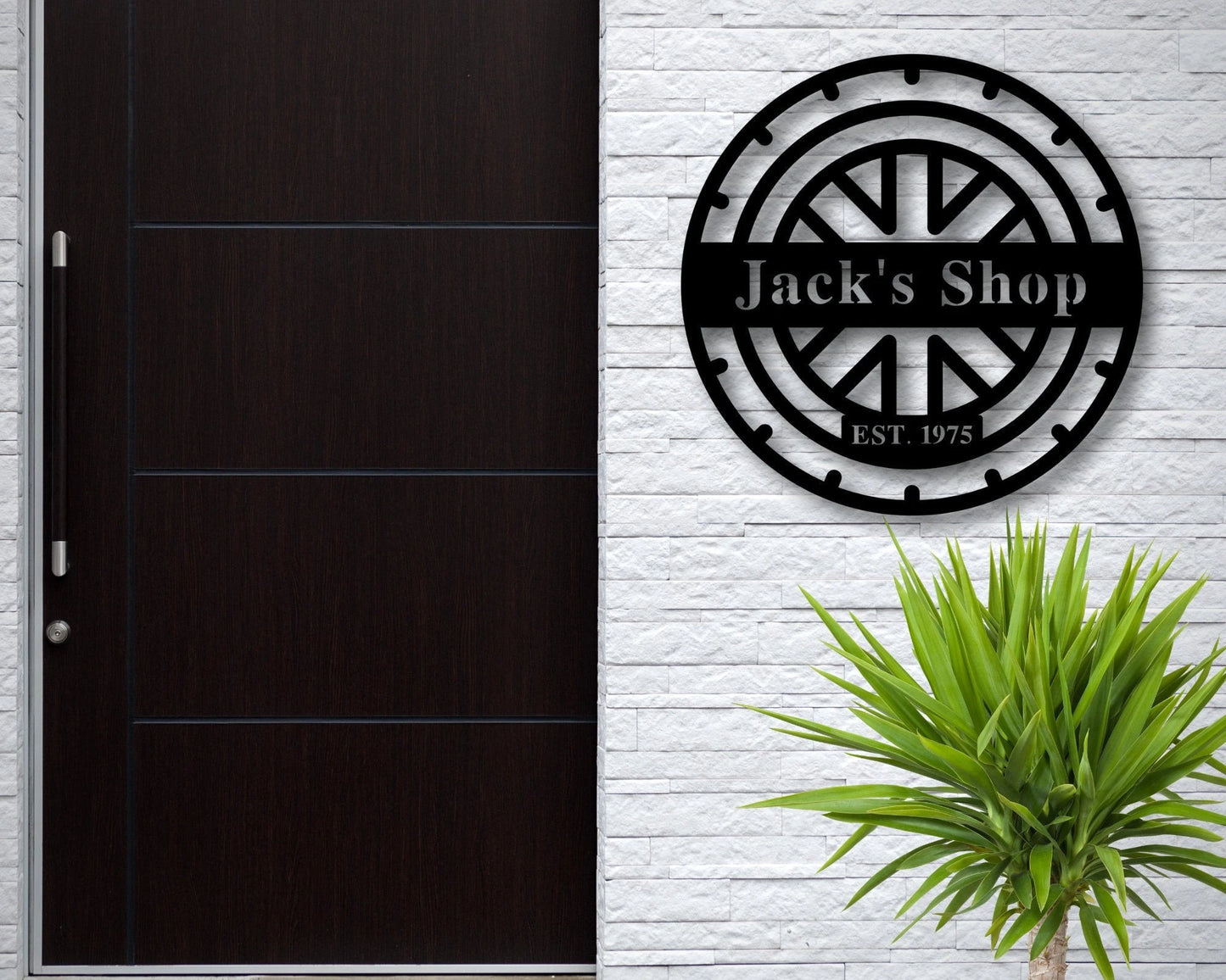 Personalized Metal Shop Sign, Custom Tire Shop Sign, Custom Workshop Metal Signs, Personalized Shop Sign, Mechanic Gift, Laser Cut Metal Signs Custom Gift Ideas