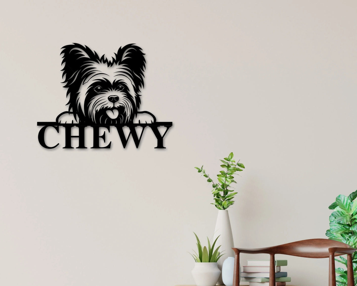 Yorkie Dog Sign, Yorkie Metal Sign, Yorkie Name Sign, Pet Name Sign, Dog Lover Sign, Gift For Pet Owner, Dog Sign, Pet Owner Sign, Dog Laser Cut Metal Signs Custom Gift Ideas