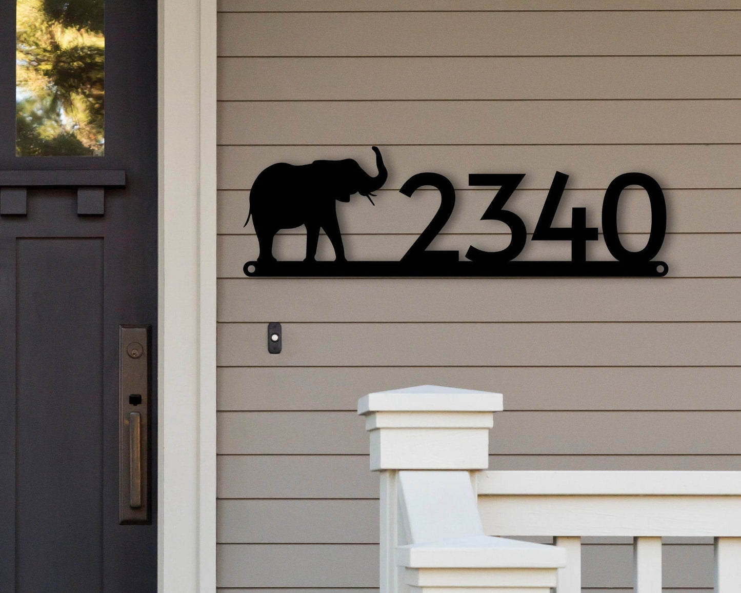 Elephant Address Sign, Metal Elephant Sign, Elephant Sign, Elephant D u00e9cor, Custom Elephant Sign, Elephant Address Plaque, Personalized Sign, Laser Cut Metal Signs Custom Gift Ideas
