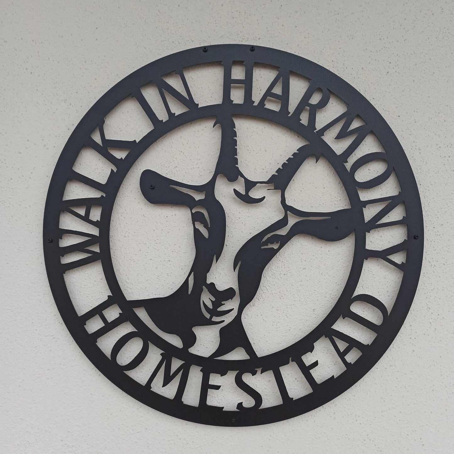 Goat Farm Sign, Goat Farm Metal Sign, Metal Sign Farm, Last Name Sign, Family Name Sign Personalized Laser Cut Metal Signs Custom Gift Ideas