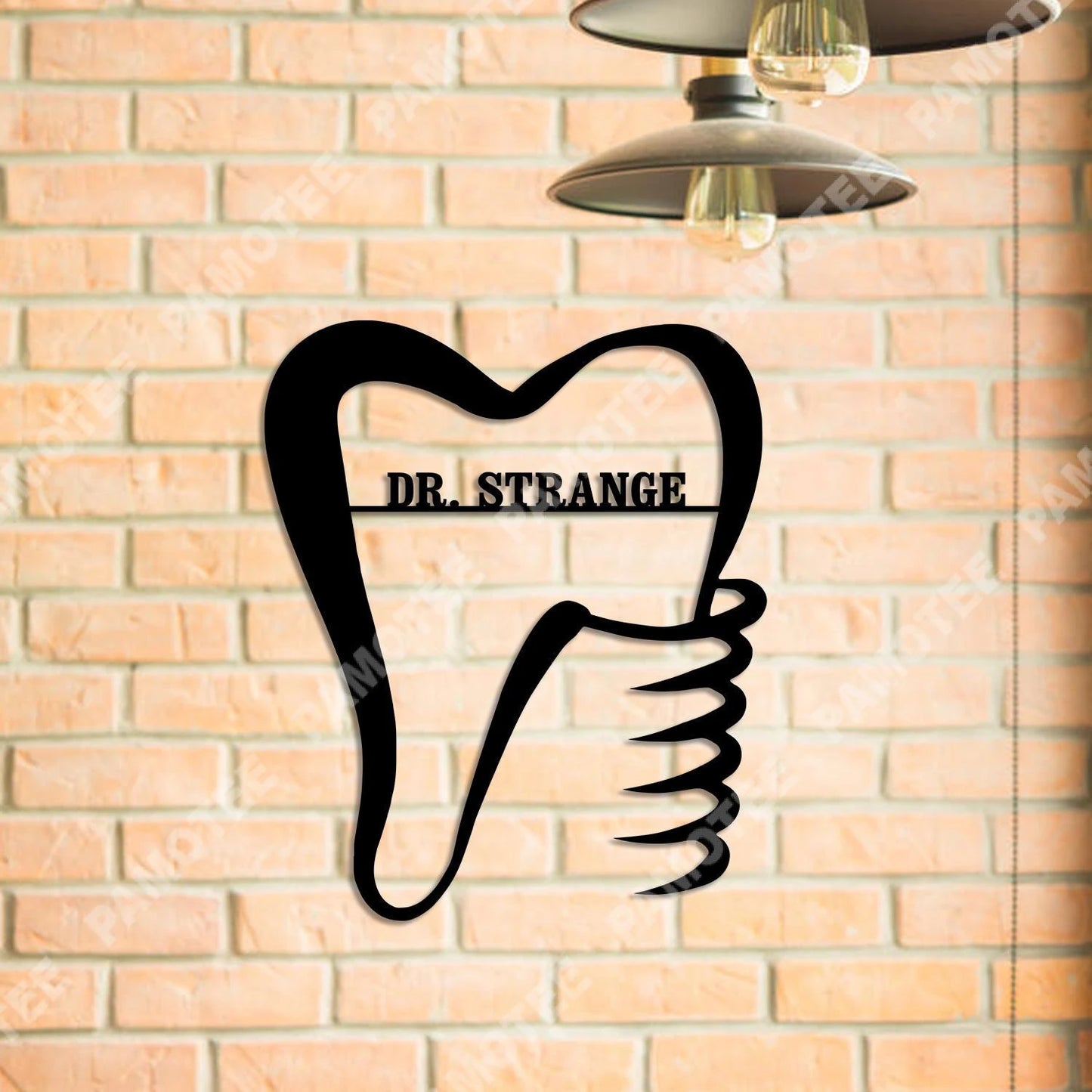 Personalized Hygienist Dentist Metal Sign, Home Decoration, Gift For Him, Metal Laser Cut Metal Signs Custom Gift Ideas