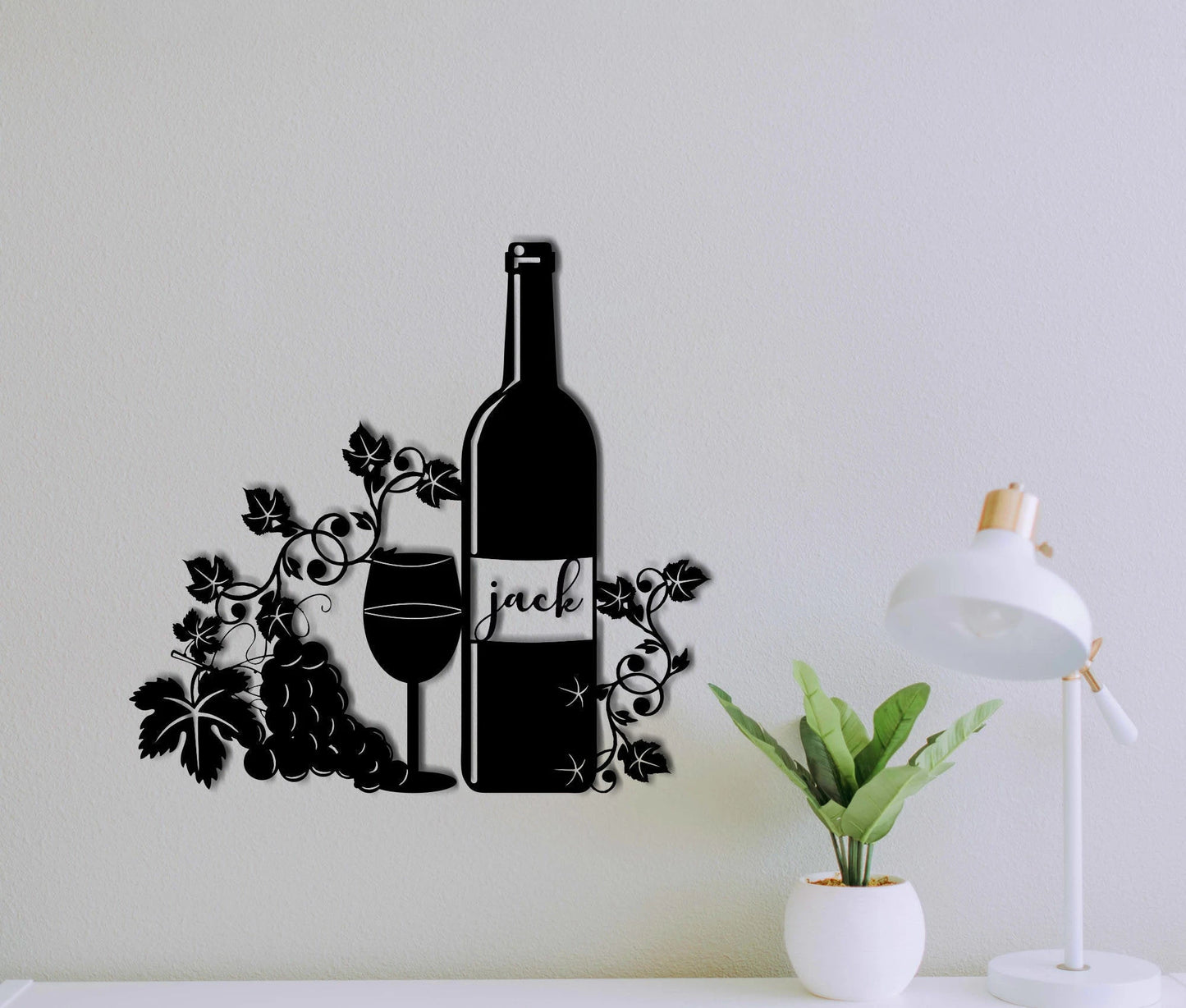 Wine Metal Sign, Wine Decor, Dining Decor, Wine Lover, Metal Wall Decor, Wall Hanging, Metal Wall Art, Kitchen Decor, Metal Sign Laser Cut Metal Signs Custom Gift Ideas