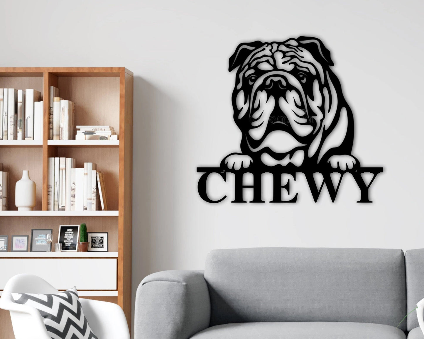 Dog Metal Name Sign, Custom Dog Breed Metal Art, Personalized Dog Sign, Custom Dog Address Sign, Dog Welcome Sign, Gift For Dog Owner Laser Cut Metal Signs Custom Gift Ideas