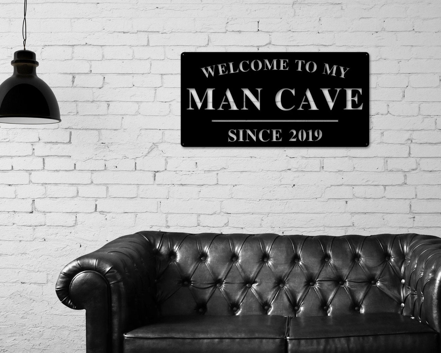 Man Cave Sign, Man Cave Decor, Personalized Man Cave Sign, Gift For Dad, Fathers Day Sign, Welcome To My Man Cave, Man Cave Metal Sign, Dad Laser Cut Metal Signs Custom Gift Ideas