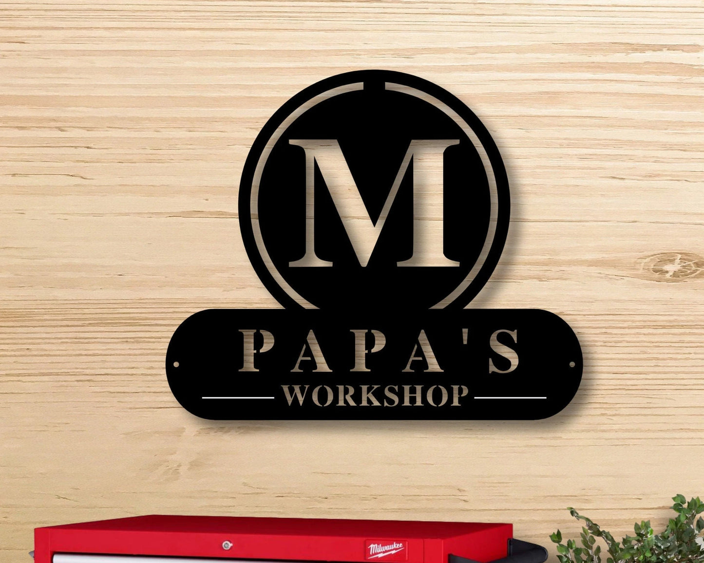 Personalized Workshop Sign Personalized Fathers Day Gift Fathers Day Gift Personalized Metal Sign Custom Name S, Laser Cut Metal Signs Custom Gift Ideas