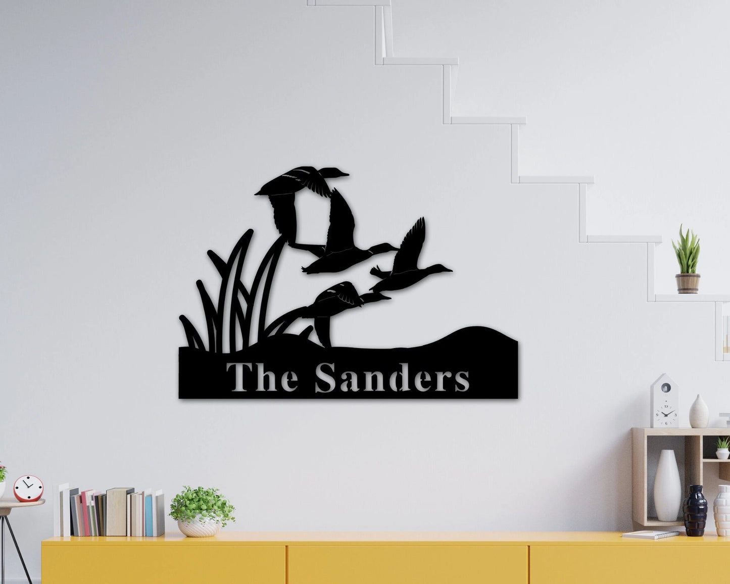 Personalized Family Name Metal Sign, Metal Hunting Outdoor Decor, Last Name Sign, Housewarming Gift, Custom Metal Name Sign, Wedding Gift, Metal Laser Cut Metal Signs Custom Gift Ideas