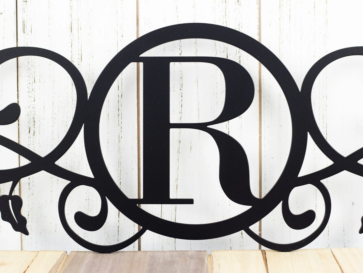 Monogram Metal Sign, Custom Sign, Monogrammed Sign, Wedding Gift, Custom Monogram, Personalized Metal Wall Art, Scrolls Laser Cut Metal Signs Custom Gift Ideas