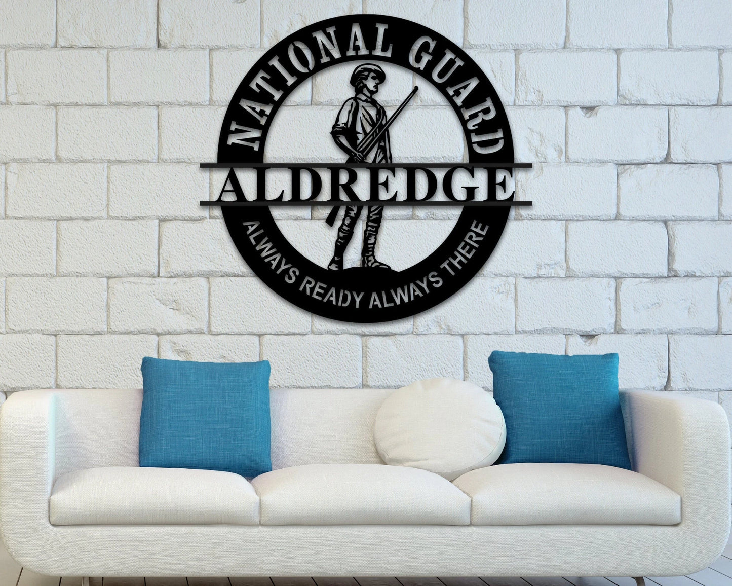 Personalized National Guard Metal Sign, Sign For National Guard Officer, Custom Gift For Soldier, National Guard Name Sign, Personalized, Metal Laser Cut Metal Signs Custom Gift Ideas