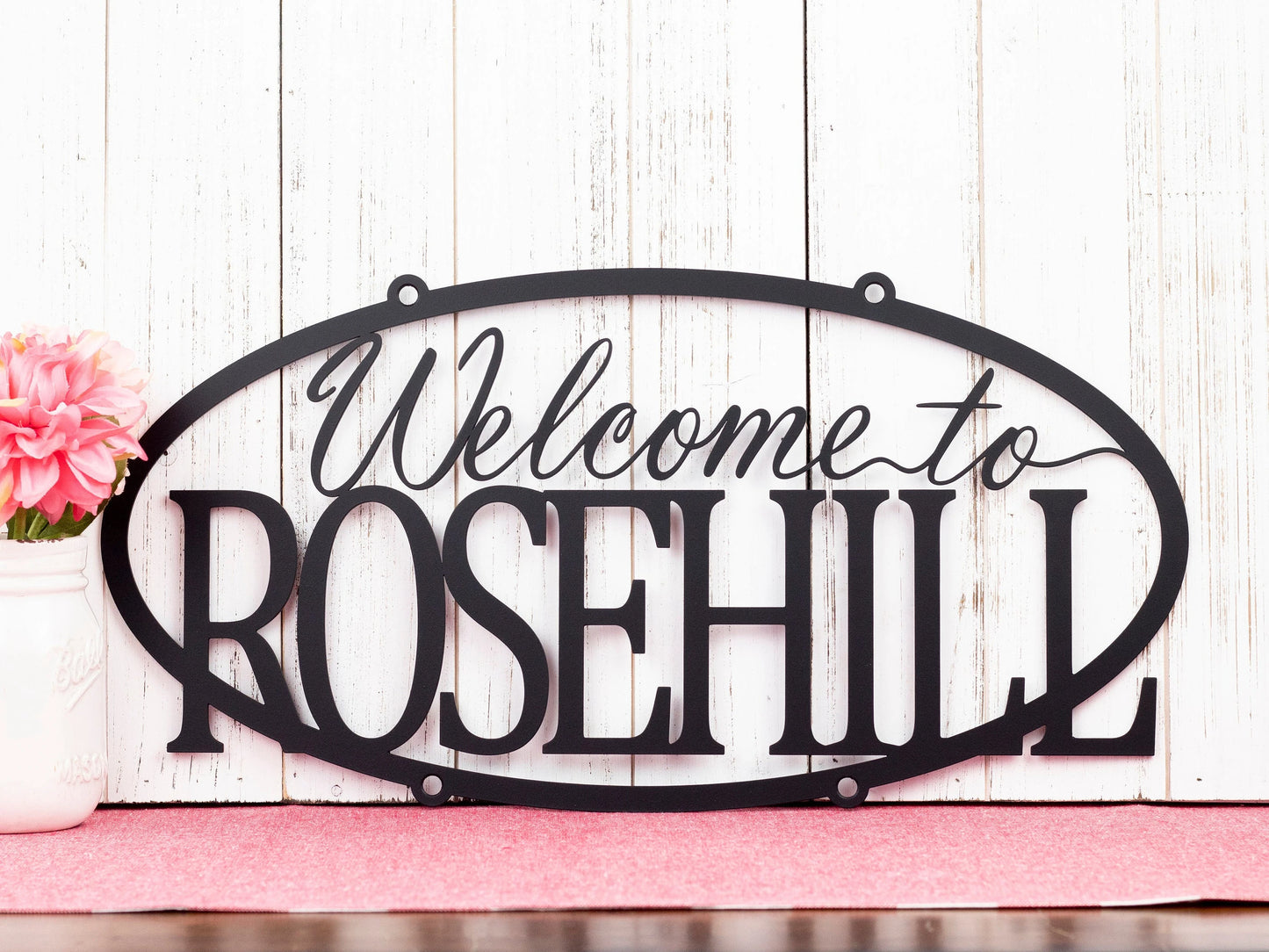 Custom Welcome Home Established Sign, Personalized Sign, Outdoor Sign, Name Sign, Custom Sign, Established Year, Laser Cut Metal Signs Custom Gift Ideas