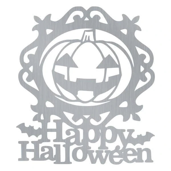 Pumpkin Happy Halloween Customized Metal Signs, Custom Metal Sign, Custom Signs, Metal Sign, Metal Laser Cut Metal Signs Custom Gift Ideas
