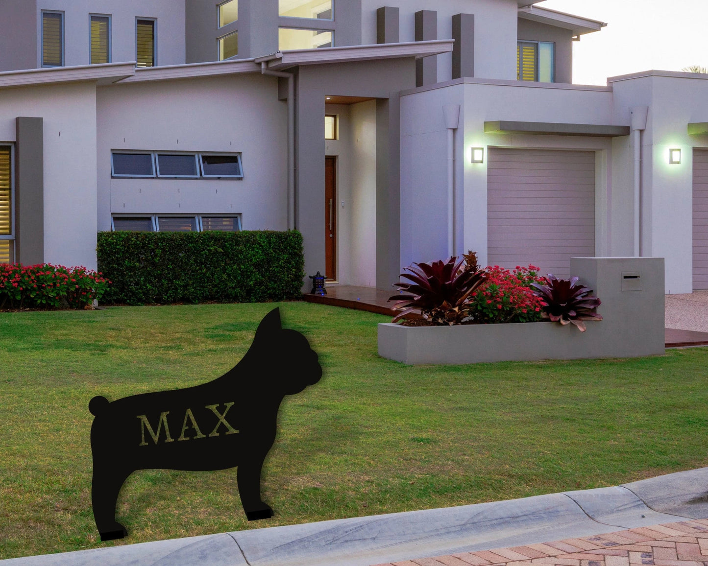 Asian Sheep Dog Sign Front Yard Dog Sign Front Yard Sign Asian Sheep Dog Metal Sign Dog Sign Dog Lover Sign Pet Owner Gift Sheep Dog